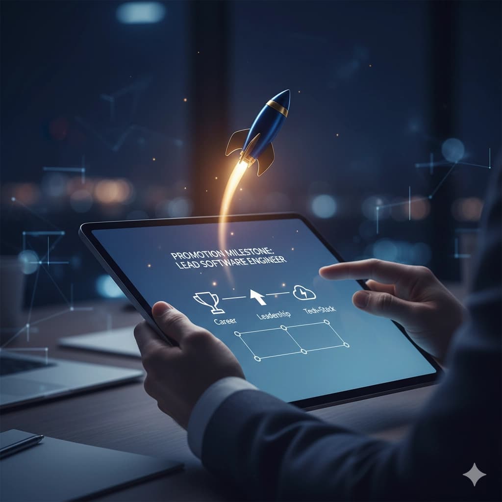 Career growth and learning milestone